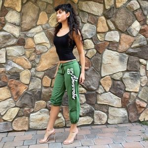 Abercrombie & Fitch, Green jogger, size XSmall